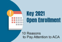 10 Reasons to Pay Attention to ACA Open Enrollment This Year (2021)